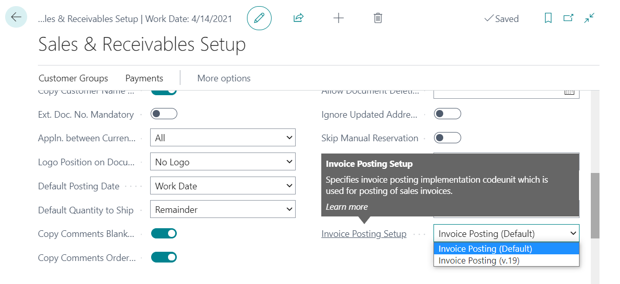 Business Central 2021 wave 2 (BC19) new features: Extend general ledger ...