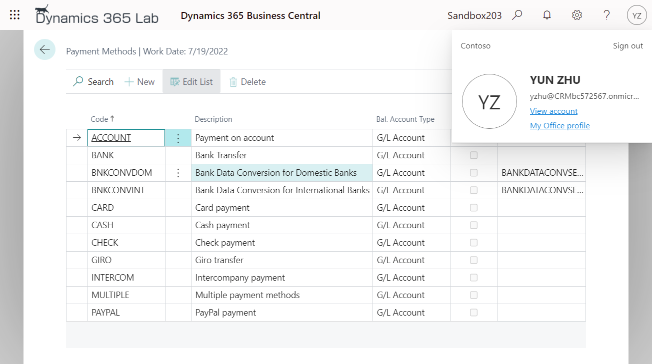 Dynamics 365 Business Central Difference between Table Data and Table