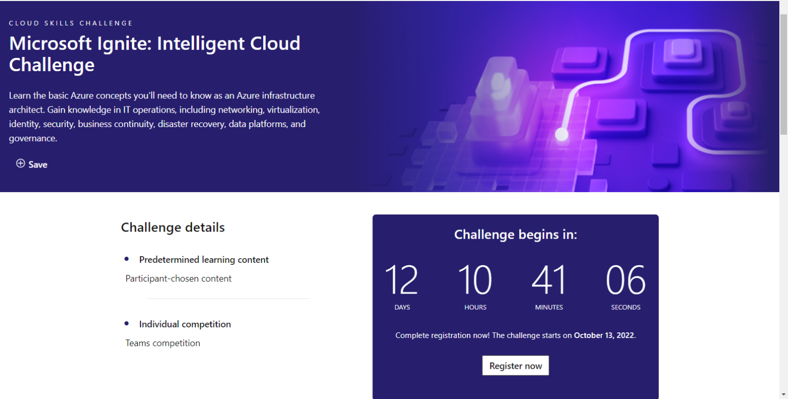 Microsoft Build Cloud Skills Challenge Microsoft Ignite Edition 2022