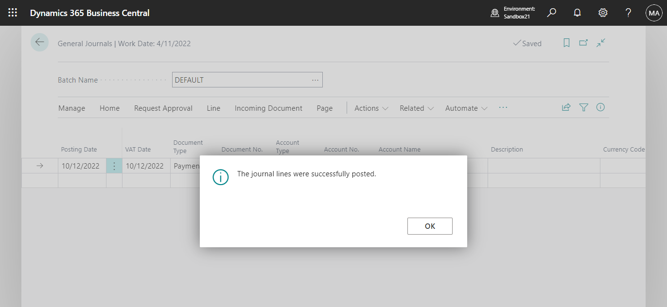 Dynamics 365 Business Central How to use “Allow Posting From” and