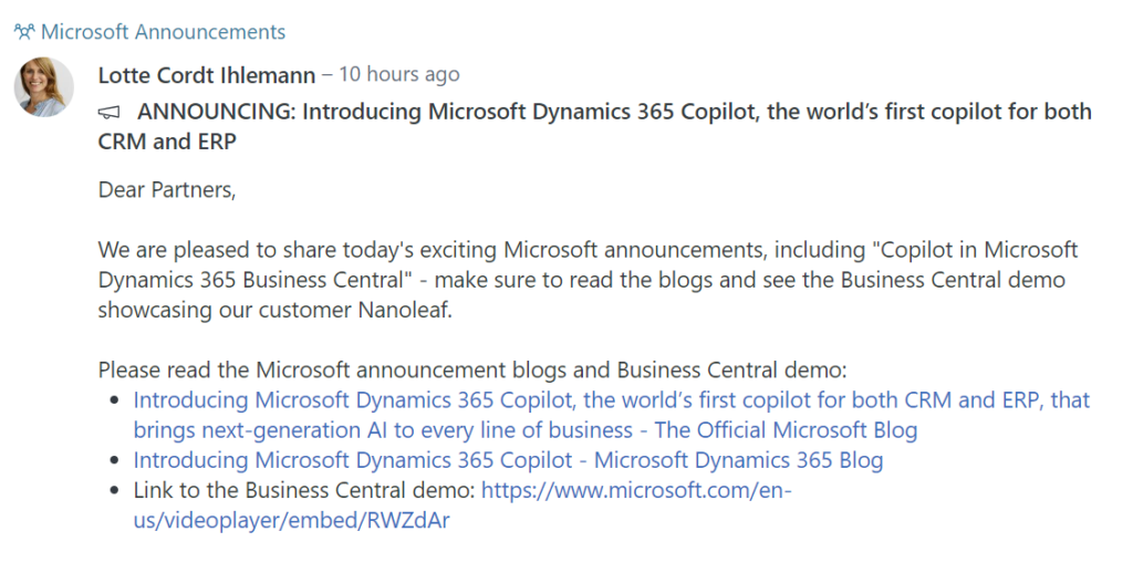 Introducing Microsoft 365 Copilot – your copilot for work - The Official  Microsoft Blog