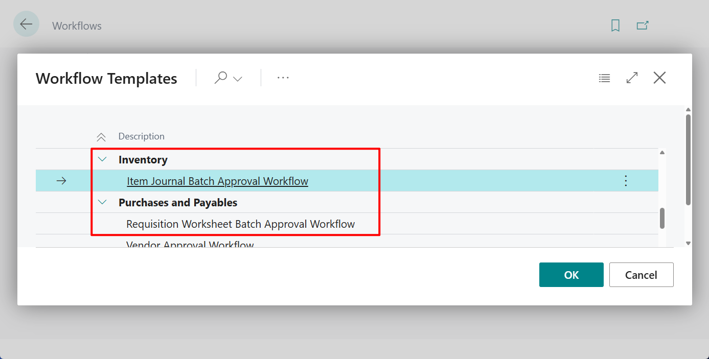 Business Central 2026 release wave 1 (BC28): Include approvals for requisition worksheets and item journals in your workflows (New standard workflows)